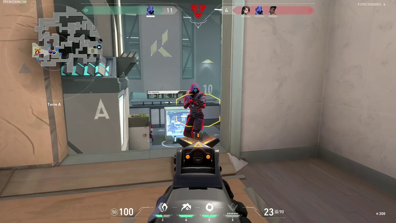 VALORANT CLUTCH 1X4 GAMEPLAY YouTube