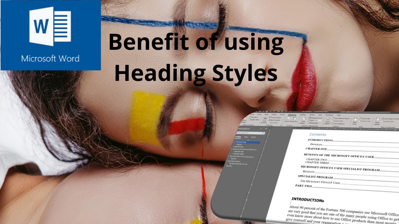 Benefits of using heading styles in Microsoft Word - YouTube