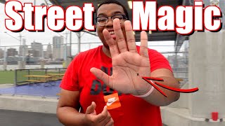 Crazy Street Magic Reactions! (GONE WRONG) | NEW TRICK