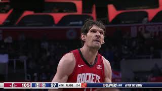 Boban Marjanović purposely misses his second free throw to give Clippers fans free ChickfilA