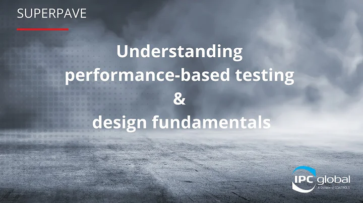 Understanding SuperPave type performance-based testing & design fundamentals