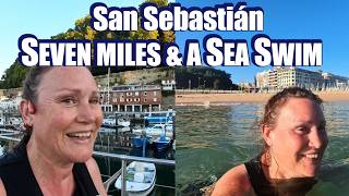 Seven Miles in San Sebastián: The Heat Hit Hard #slowrunner #marathontraining #spain