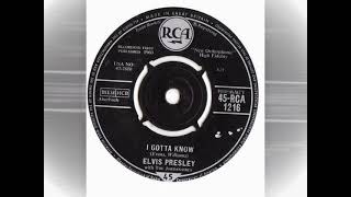 Elvis Presley - I Gotta Know [extended remix]