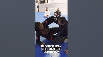 You need this loop choke from half guard in your tool box. More on rollwithkenny.com #bjj #jiujitsu