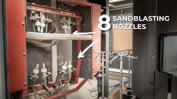 Automatic Orbital Sandblasting Machine for Efficient Surface Preparation