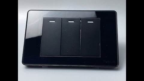 Công Tắc 3 Nút Âm Tường Cao Cấp 1 Chiều và 2 Chiều TENKO I Tenko.com.vn