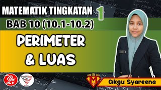 10.1 | Perimeter | 10.2 | Luas #Tingkatan1 #AkademiYoutuber