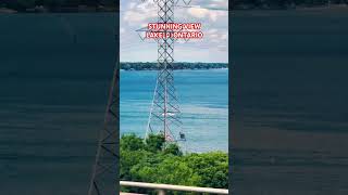 STUNNING LAKE ONTARIO #viewfromskywayburlington #trendingshorts #canadianwinter #shortvideo