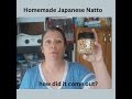Homemade Japanese Natto