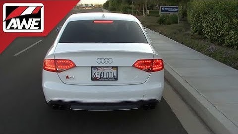 #AWEintheWild: Audi B8 S4 | Stock vs Resonated Downpipes and Track Edition Exhaust