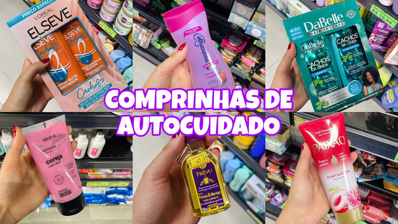 COMPRINHAS DE AUTOCUIDADO ✨💖🤩 no mercado