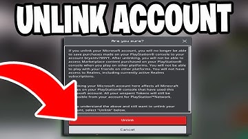 How To Unlink Microsoft Account From PS4 & PS5! - Tutorial