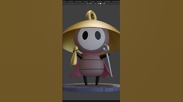 3D Sherma from Hollow Knight: Silksong #blender