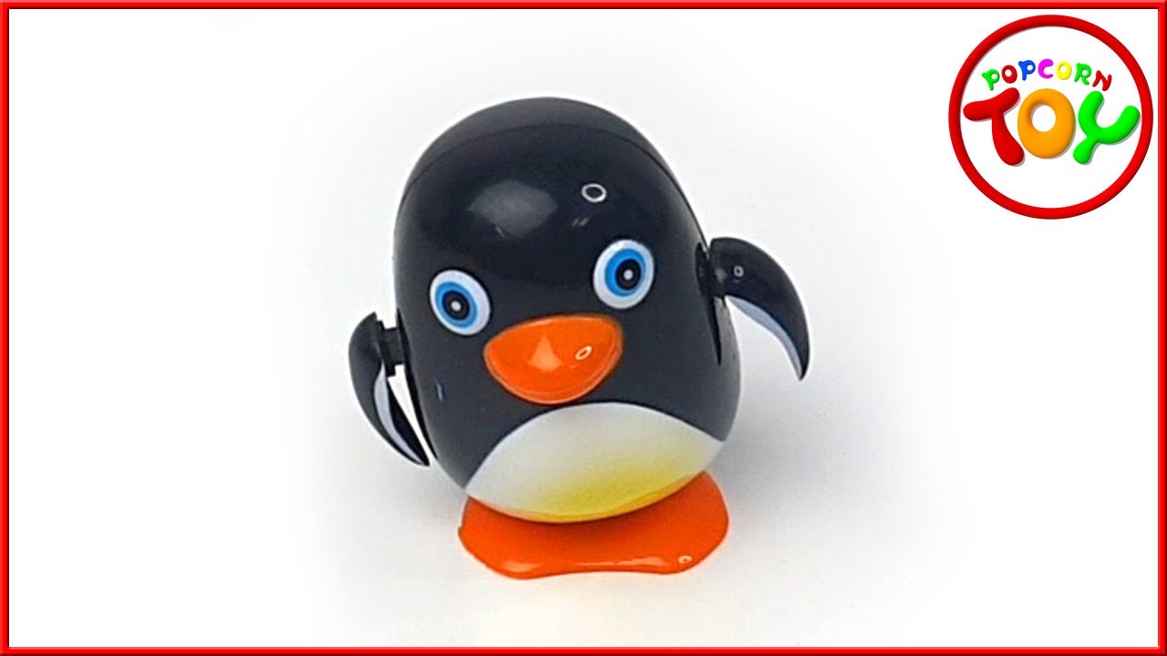 [POPCORNTOY]The toy penguin is walking.#penguin#toy#walking - YouTube