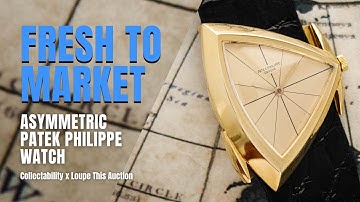 Collectability x Loupe This Auction: Patek Philippe Ref. 3412J