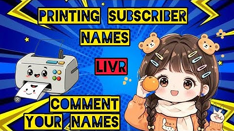Writing my subscriber names in printer 🖨️#shotlive#virallive#viralprinter#names