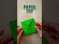 Paper toy shorts origami diy papercraft