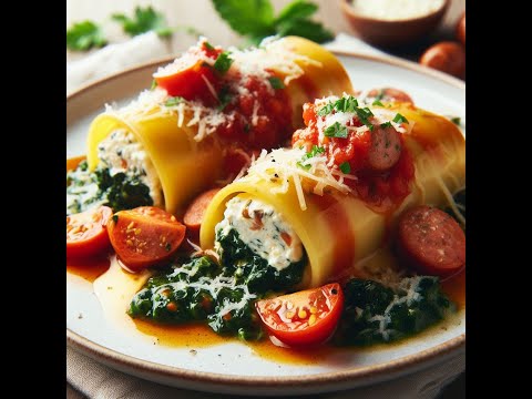 Cannelloni with Sausage Ragu: Easy and Tasty #recipe