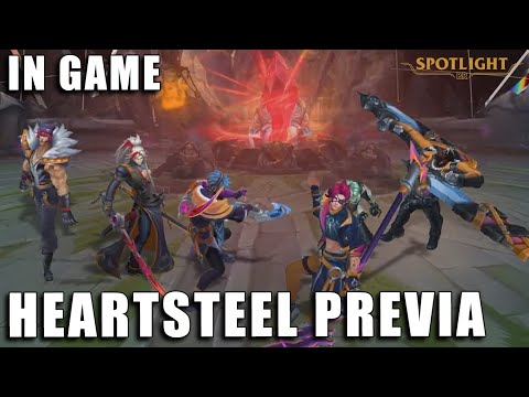 Kayn Heartsteel (LENDARIA) - Skin Spotlight PREVIA 