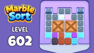 Marble Sort level 602 walkthrough solution 