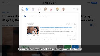 Sharing content has never been easier