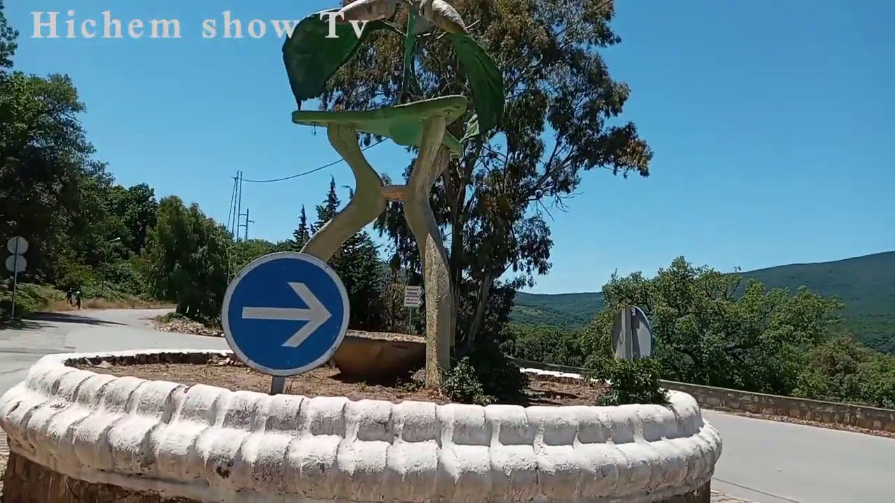 سد مدينة بني مطير  عبر عين دراهم  الهدوء الساحر  voyage a bni mtir passant de ain drahem