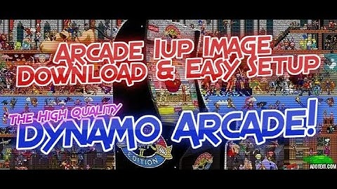 Arcade 1UP Retropie Easy Setup Dynamo Arcade Image Instructions & Links 1up Mod