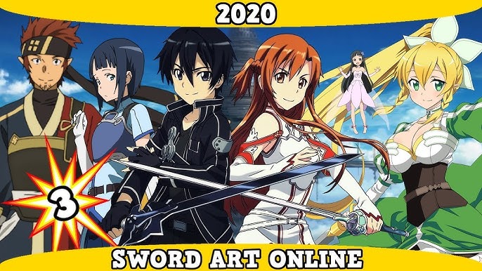 Sword Art Online temporada 3 chegando ?? - Black Pipe Entretenimento