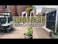 GARDEN TRANSFORMATION 🌻🌸🌺🪴🌳 PATIO MAKEOVER | PART ONE