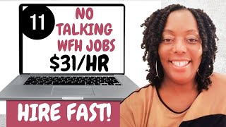 11 Non Phone Work from Home Jobs 2024 Earn