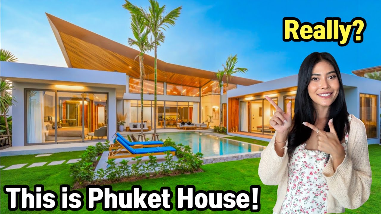 Really Phuket House??? Beautiful Phuket Pool Villa with Unique Architectural Design!