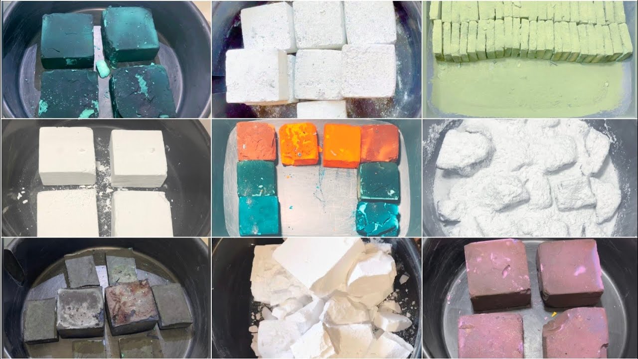 @Niaasmrroom Dusty/ powdery/ Crunchy Reforms/ Dyed blocks/ fresh Chalk ...