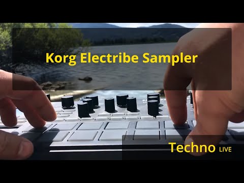 Korg Electribe Sampler - mountain techno live
