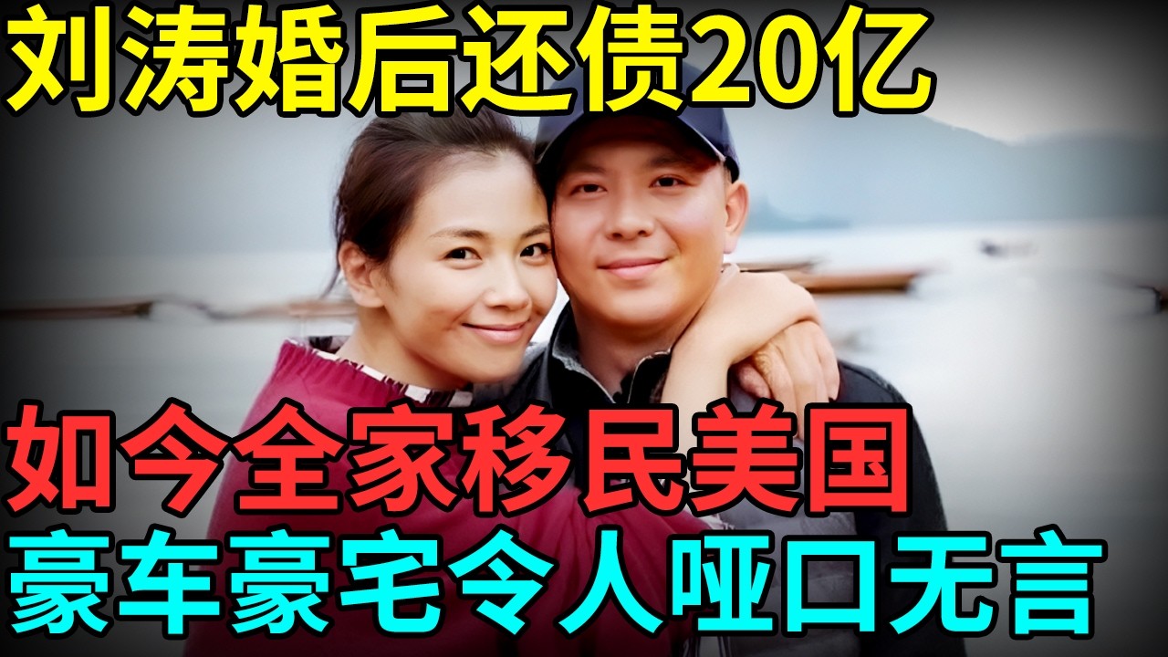 以为嫁入京圈豪门，刘涛婚后还债20亿，如今全家移民美国，豪车豪宅令人哑口无言【档案纪实】