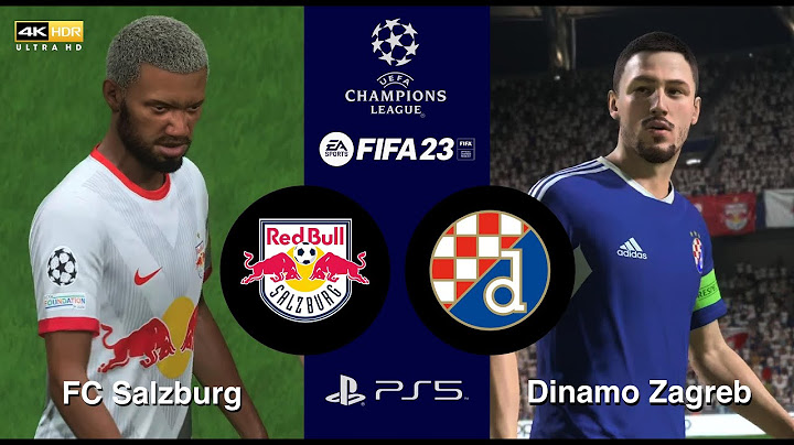 FIFA 23 | PS5 | FC Salzburg vs Dinamo Zagreb | UEFA Champions League 5 OCT 2022 | Realistic 4KUHD
