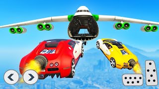 Superhero Car Stunts Racing Android Gameplay