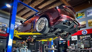 G35 with 350z stage 3 clutch and light weight flywheel install