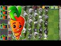 Pvz 2 Discovery - All Pea Plants &amp; Intensive Carrot Vs All Zombies