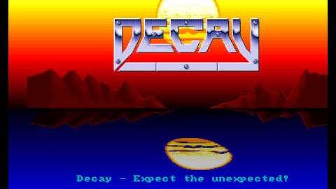 Decay Import Intro for Amiga Rick Dangerous 2