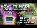 😁👀Making Leather Patches For Hats and Apparel With Your Co2 Laser Engraver-How It's Made!