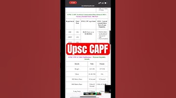 UPSC CAPF AC Online Form 2024 Kaise Bhare | How to fill UPSC CAPF Online Form 2024 Step by Step