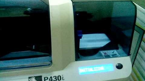 Power Blinking on ZEBRA P430i