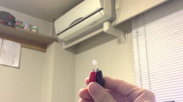 赤外線LEDを使ってエアコンをつける