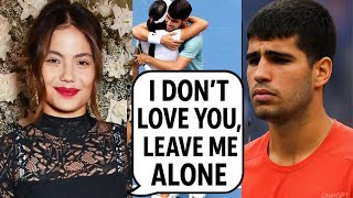 Carlos Alcaraz Emma Raducanu ROMANCE IS OVER The Love Story That Ended in Heartbreak
