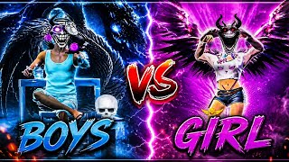 Girls gamer vs boys gamer 🥵💀 wait for boys gamer👉🥵👈 #freefire #freefirefunny #freefiremax 