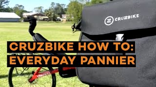 Everyday Pannier | Cruzbike Recumbent Road Bikes