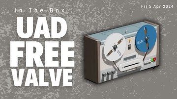 UAD Plugin Verve Free Analog Saturation for Hip Hop Lo-fi Rock