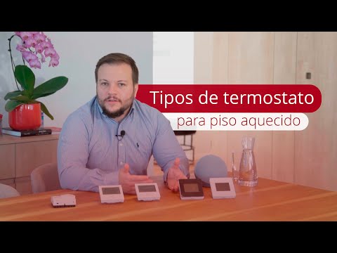 Vídeo: Termostato para piso radiante: conexão e recursos