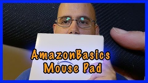 AmazonBasics Mouse Pad unboxing & review UK