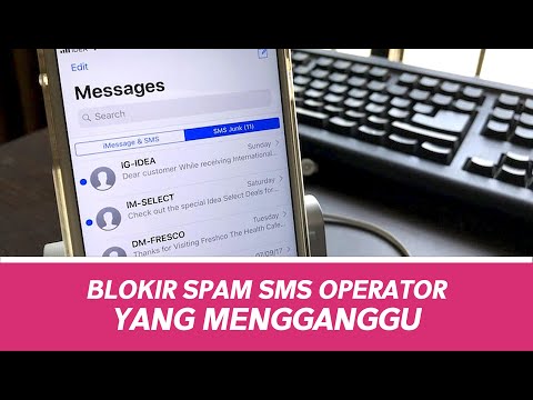 Capek Nerima SMS Spam dari Operator? Gini Cara Blokirnya!